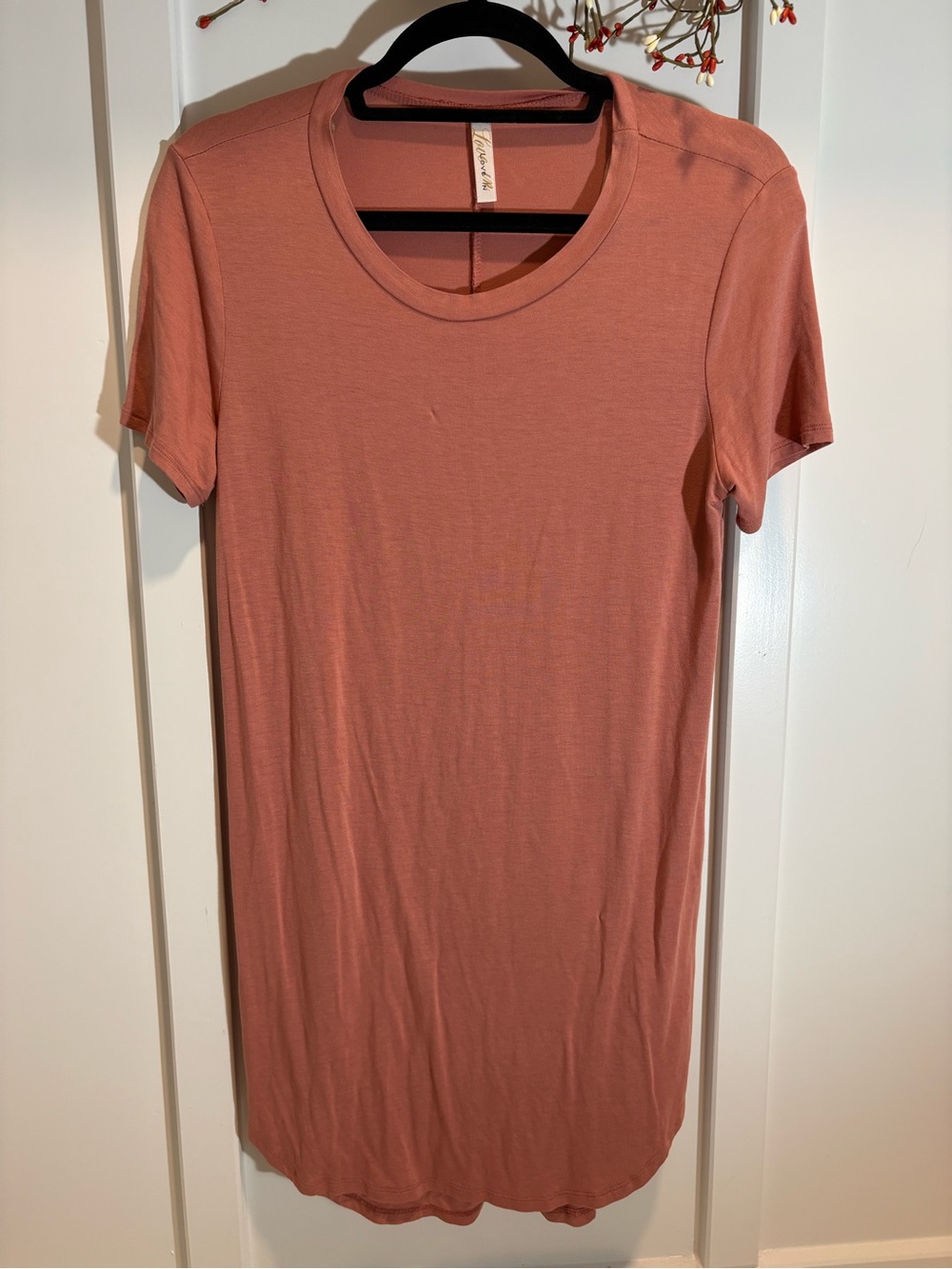 Love Mini Dress in Dusty Rose
